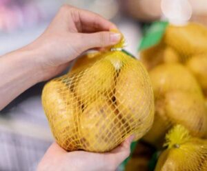 Tubular Fruits And Vegetables Packaging Net Bag